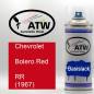 Preview: Chevrolet, Bolero Red, RR (1967): 400ml Sprühdose, von ATW Autoteile West.